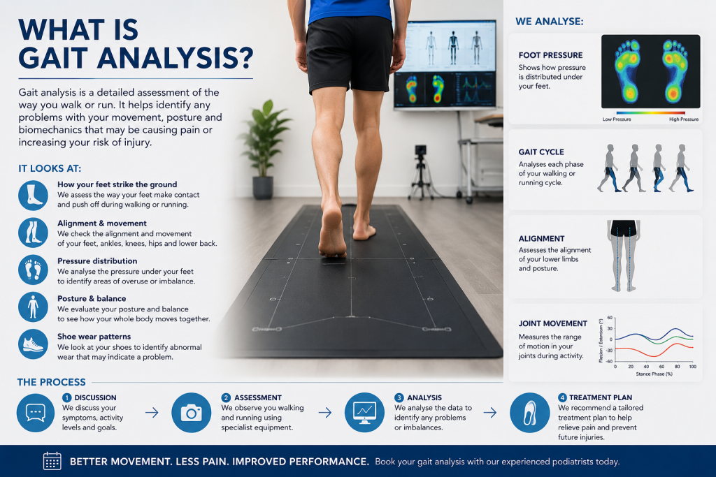 Gait analysis for better movement